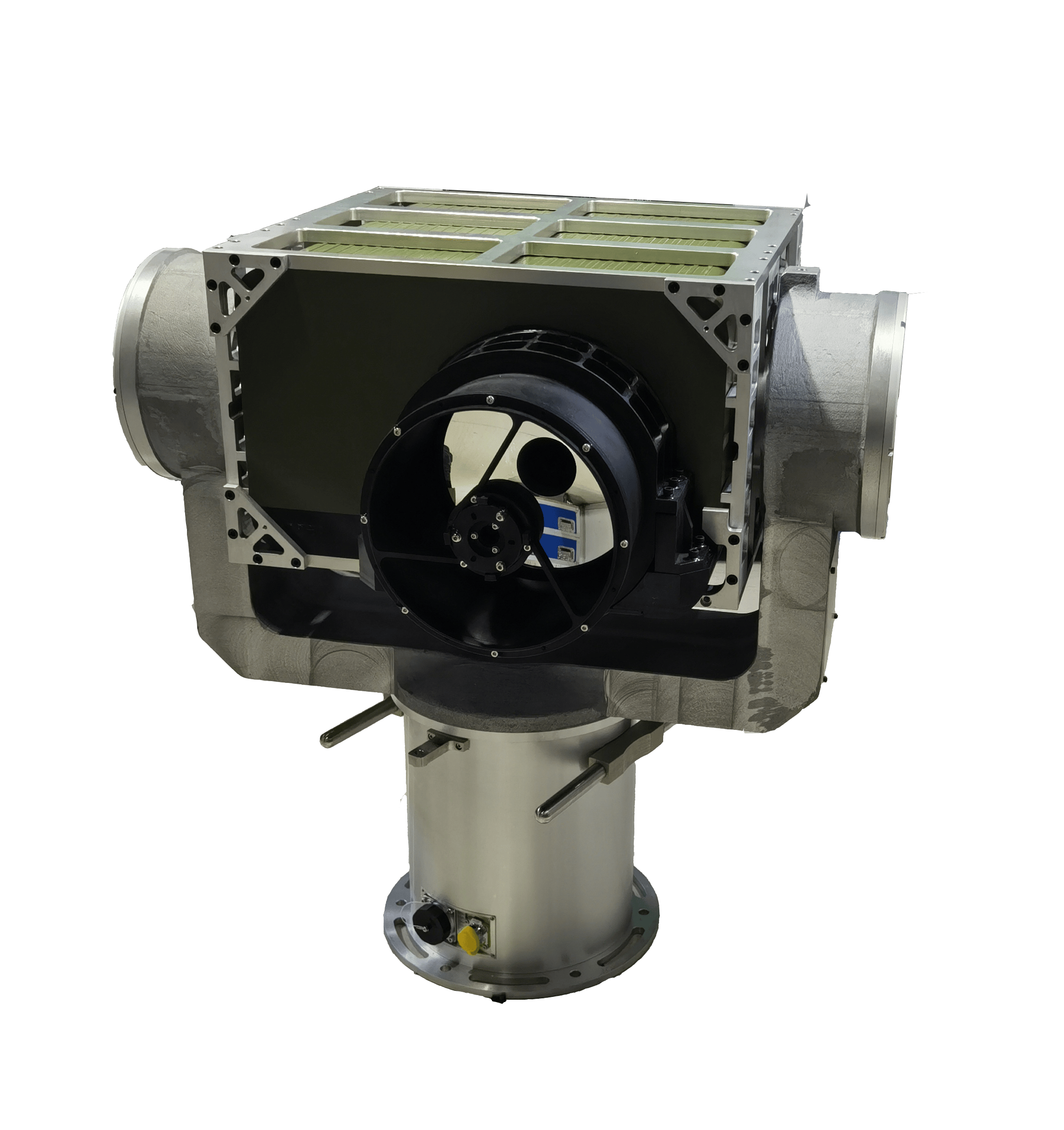 冠杰双轴转台作为光电设备的关键部件,以其高精度