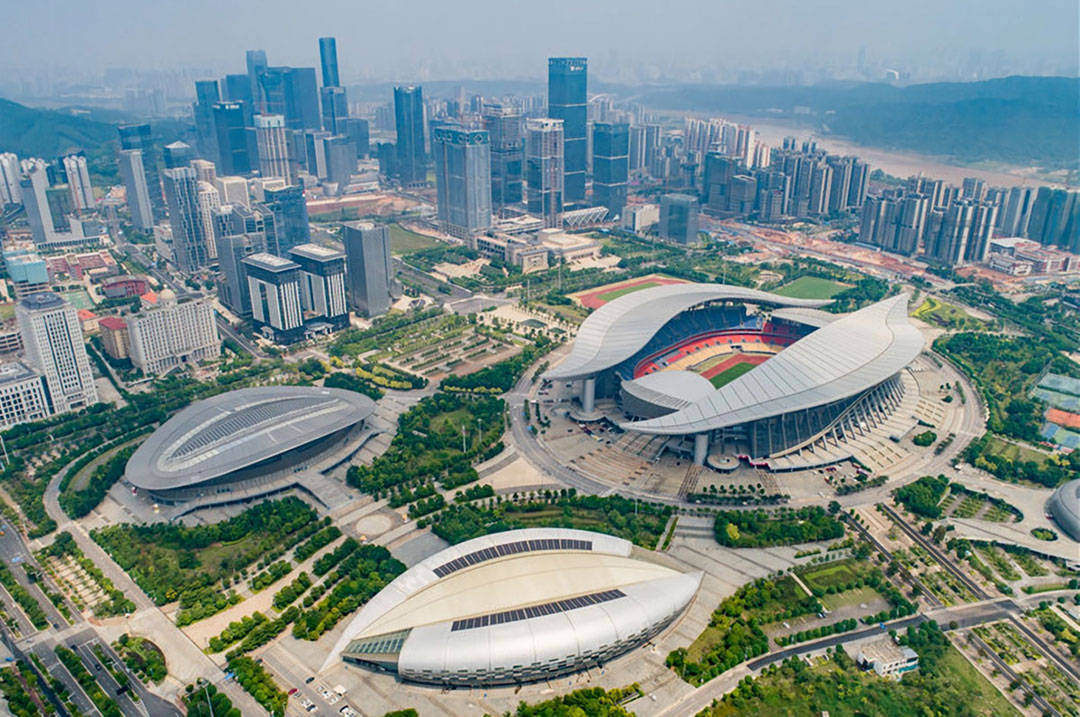 广西体育中心体育馆,游泳跳水馆高清线阵音响系统