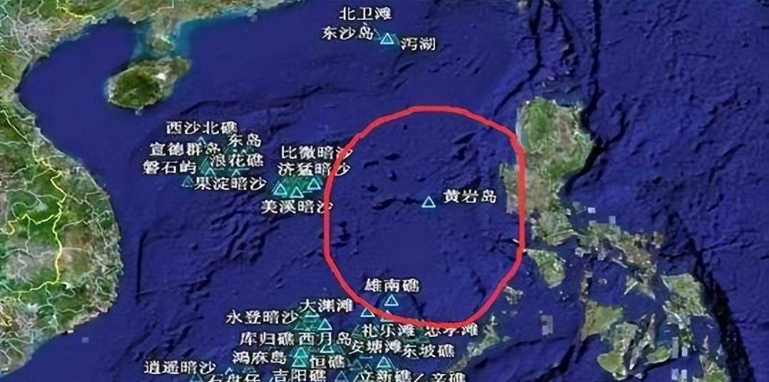 控制了黄岩岛,就相当于保护了潜艇自由出入的安全,其他国家的潜艇靠近