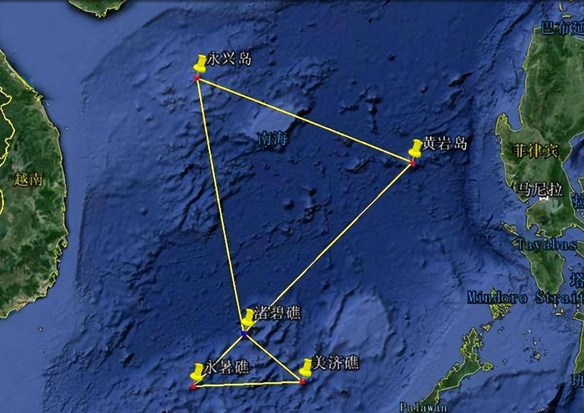 中国海军控制了黄岩岛,在上面建设基地的话,就能掐断从太平洋进入南海