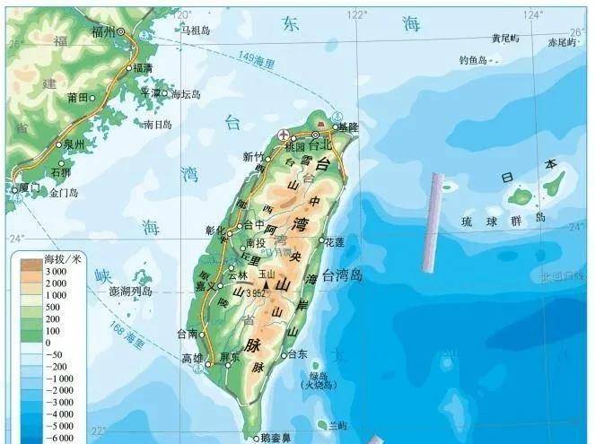 钓鱼岛_澎湖列岛_兰屿