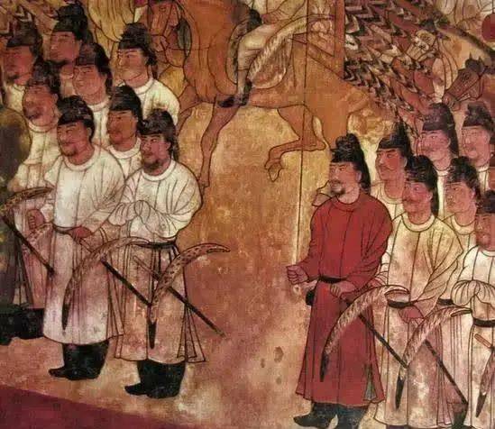 壁画 唐朝军队形象壁画 唐朝军队形象阿史那都支的间谍早就打探到消息