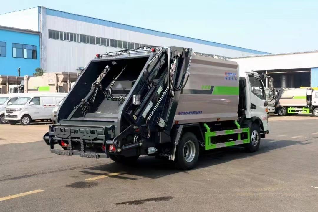 江淮骏铃v5压缩垃圾车(7立方)_搜狐汽车_搜狐网