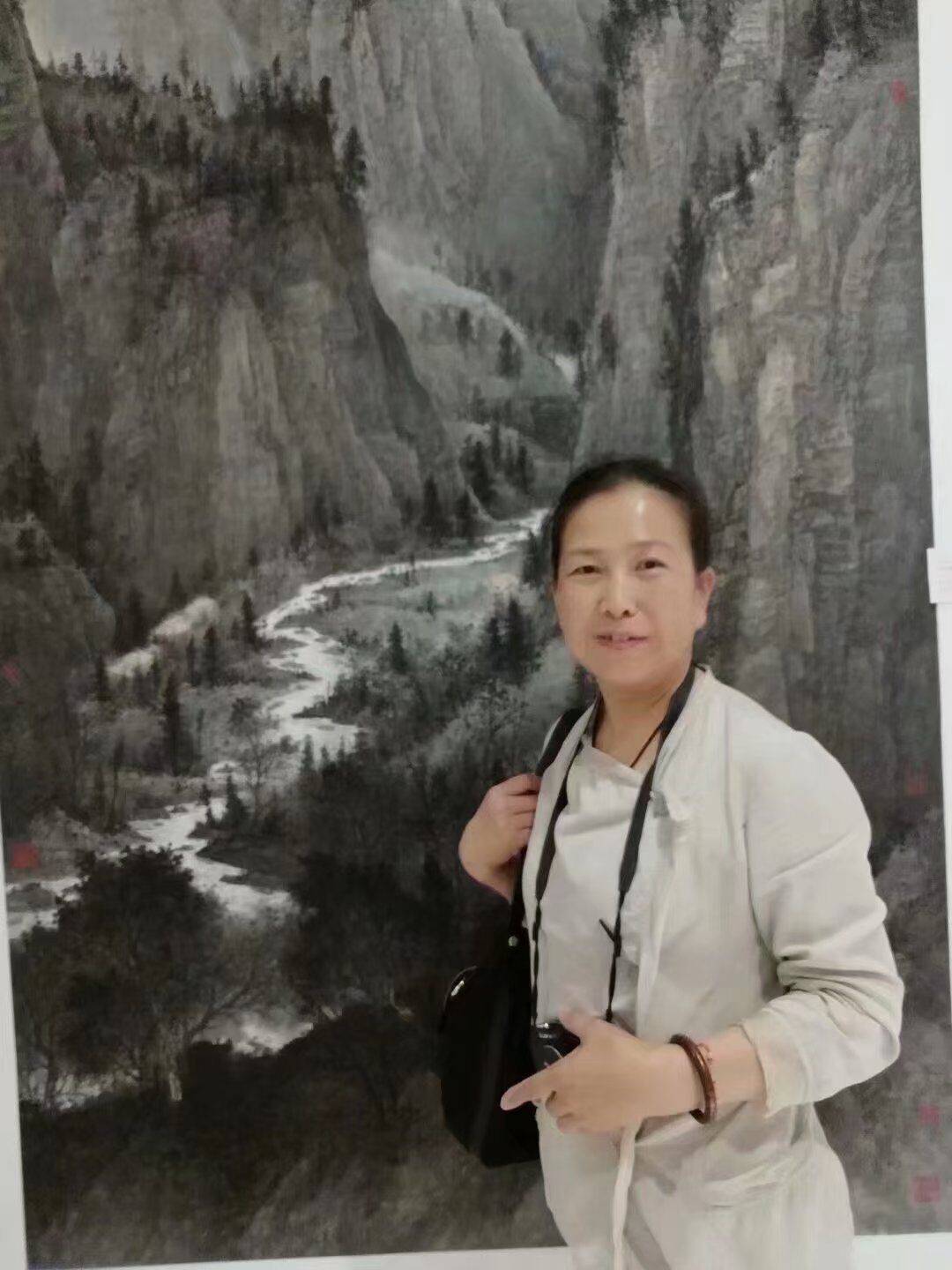 著名画家张雁南作品鉴赏