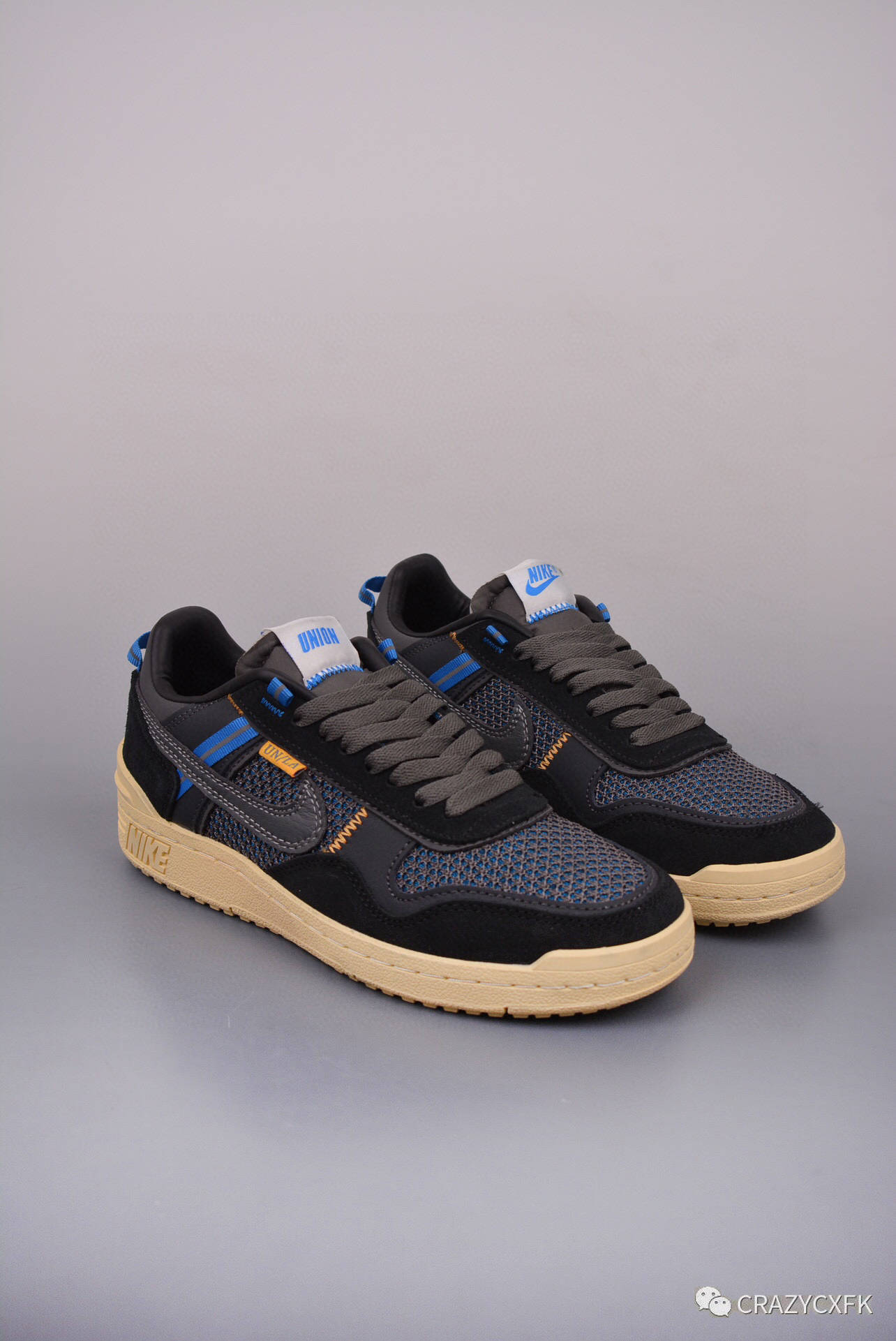 耐克 union x nike field general 82 复古联名篮球鞋