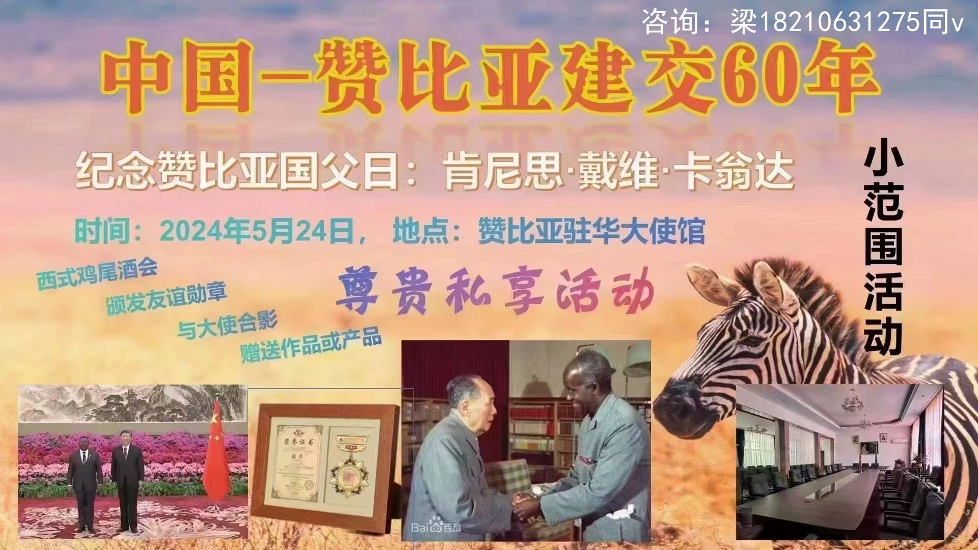 中国-赞比亚建交60年纪念活动