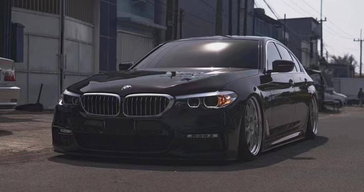 宝马5系g30:airbft低趴改装,贴地模式,尽显运动风范