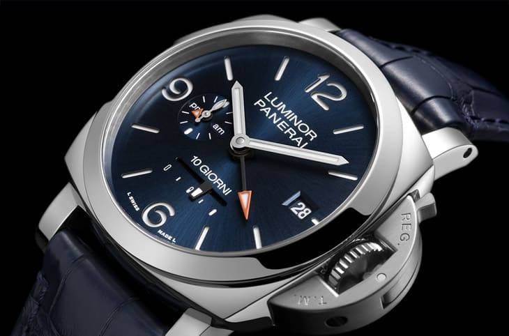 沛纳海线性动力储存显示设计回归 luminor新作pam01482再展强大实用性