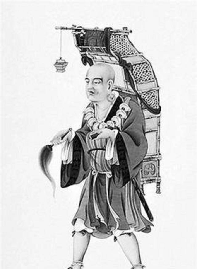 玄奘画像除此之外还有鉴真和尚,东渡日本,去宣扬大唐文化,把大唐的