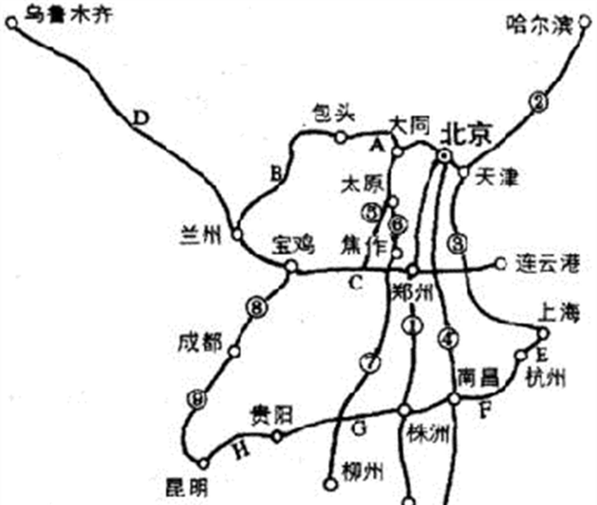 京九铁路修建工程已定,为什么又绕道信阳?这归功于八位老将军
