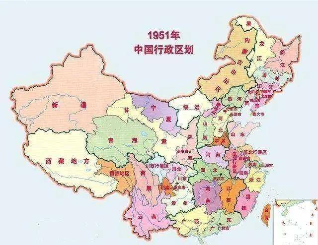 新中国成立后消失的八个省究竟在哪里?那里曾经是不是你的家乡?