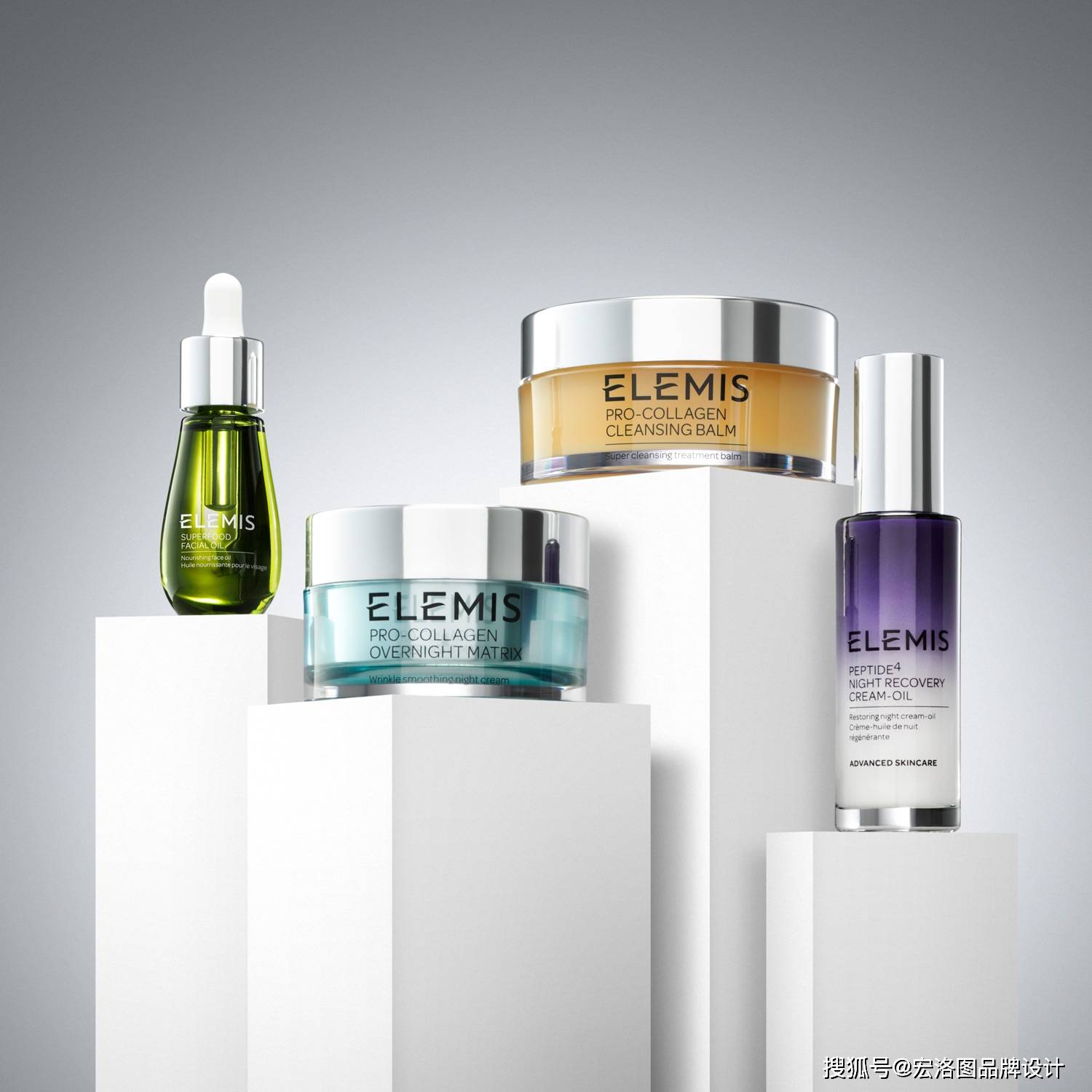 是源自英伦的传奇奥斯汀玫瑰,包装设计也是突出了化妆品本身的温和