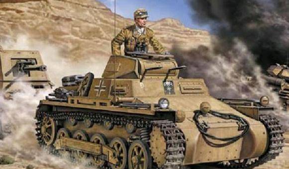 一号坦克性能如何?德式坦克连首战告捷,最终却难逃厄运