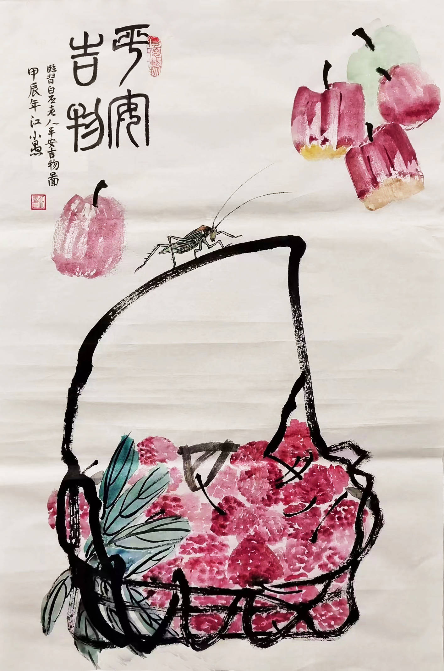 江东风(笔名:江小愚),一级美术师,湖南省醴陵市美术协会会员