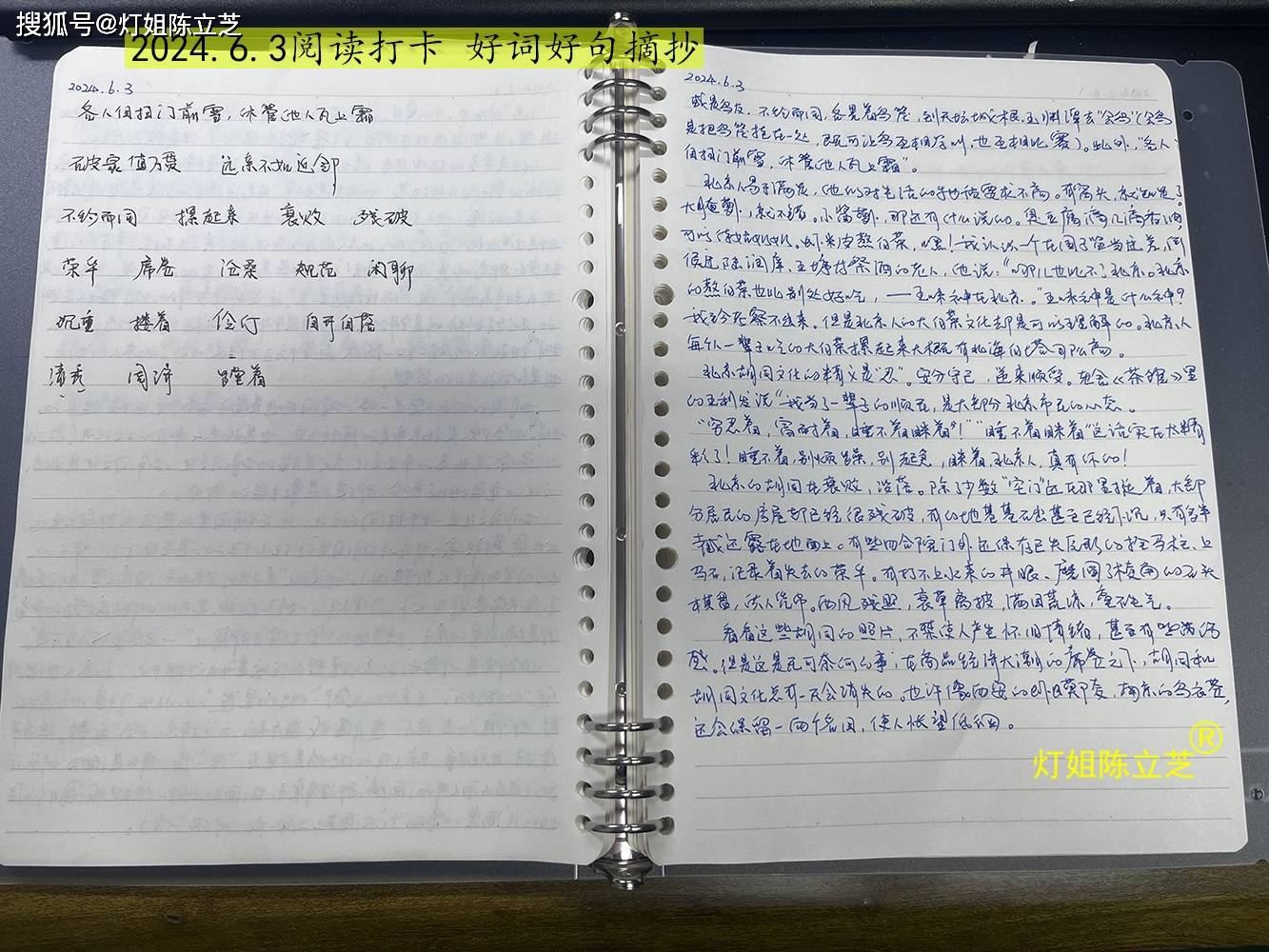 c442灯姐陈立芝:6月3日 周一 雨