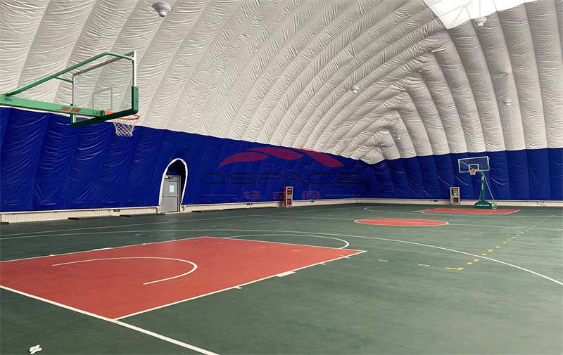 1500平气膜篮球馆造价图片