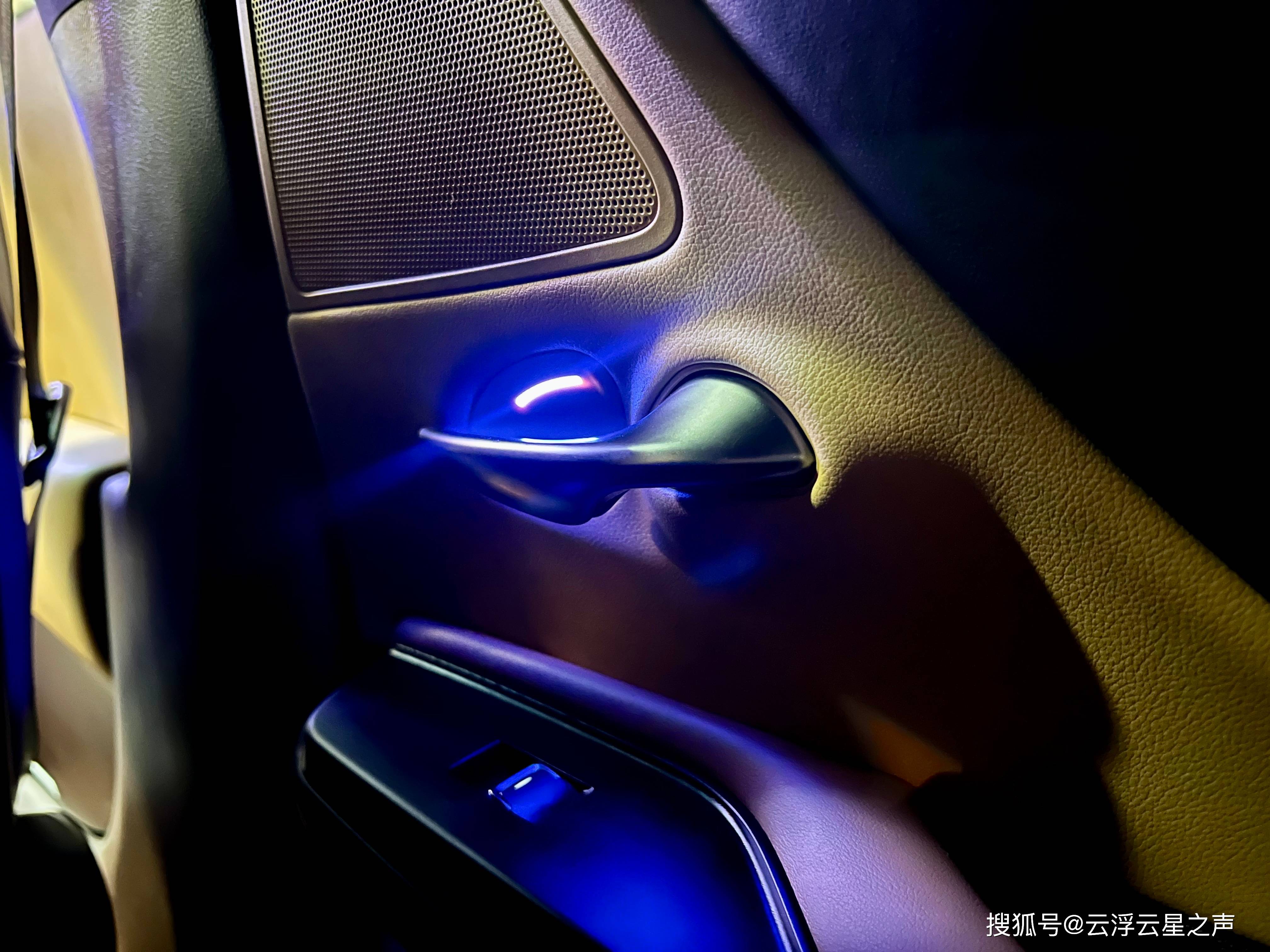 全车定制【雷克萨斯es】钢琴黑氛围灯 分体式低音炮(2w)-云浮云星汽车