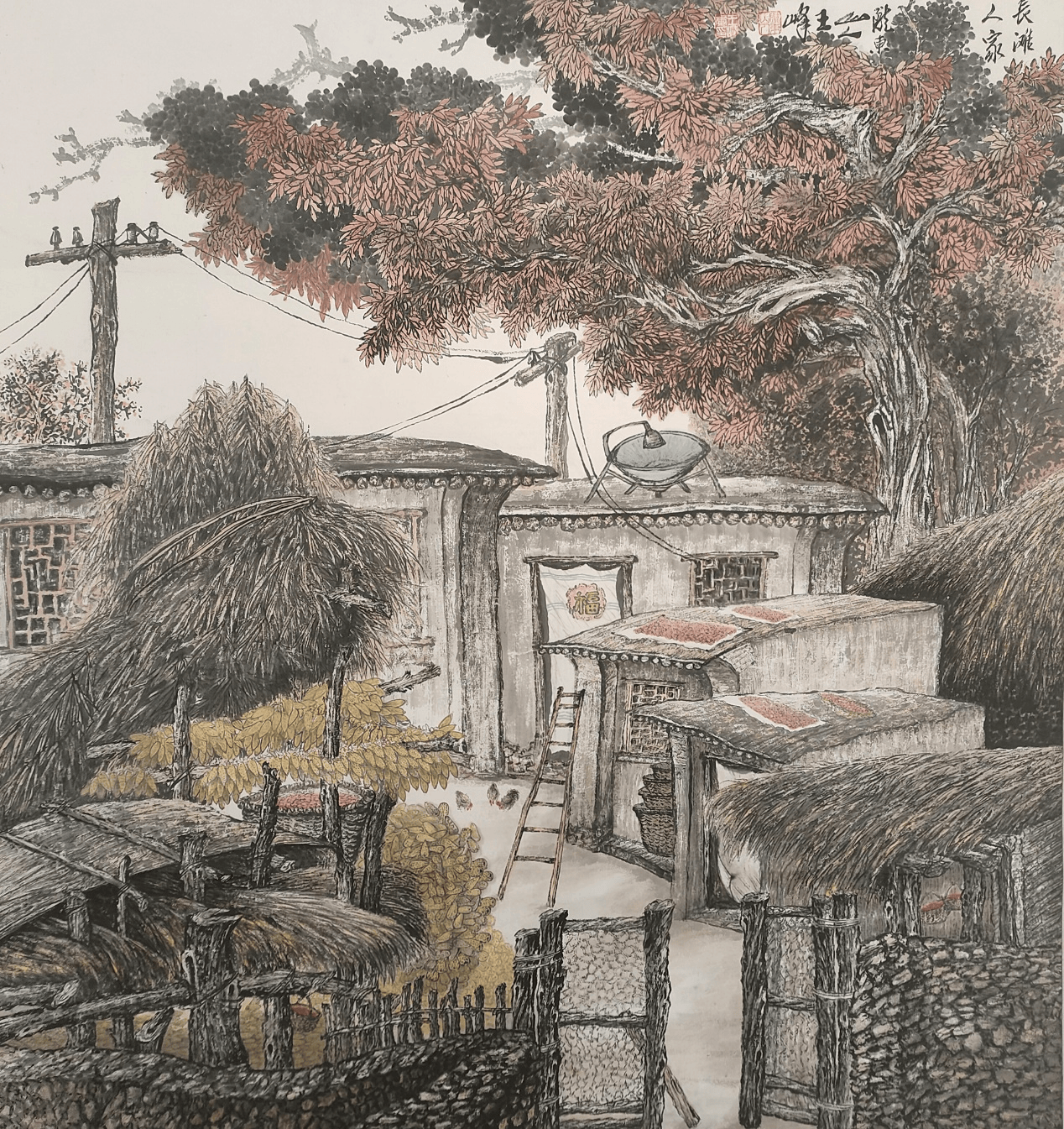 中卫市书画院院长王峰国画作品欣赏_中国_世界_宁夏