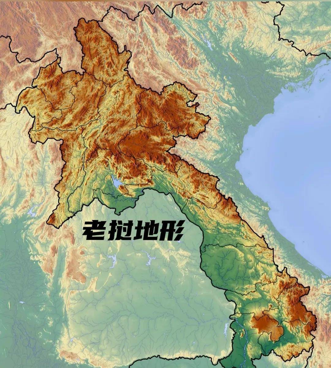 老挝版图变迁:东南亚唯一内陆国,如今国土面积为何减少近一半?