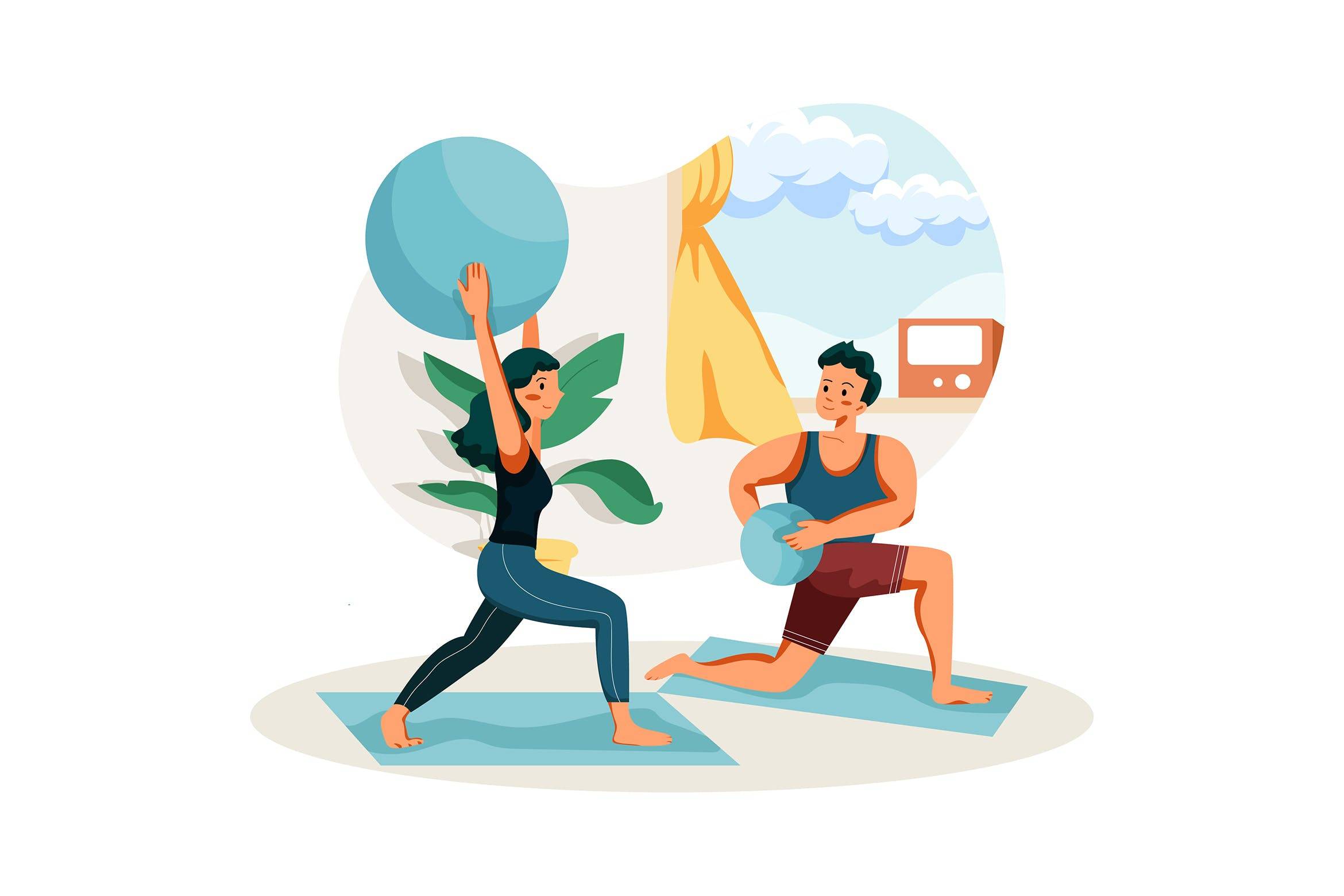 平衡运动与休息~_训练_身体_进行