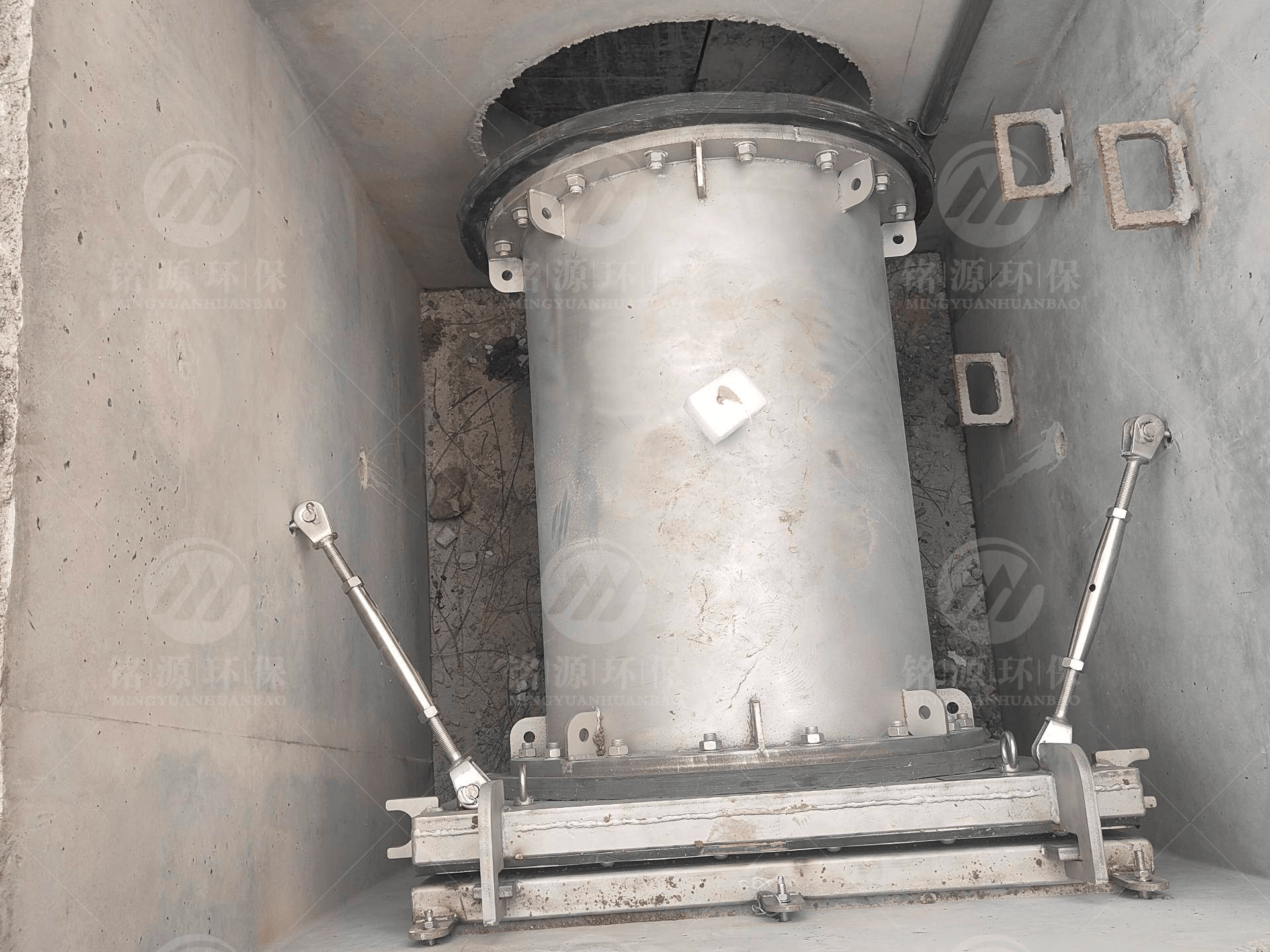 气动柔性截流装置_系统_应用_运行