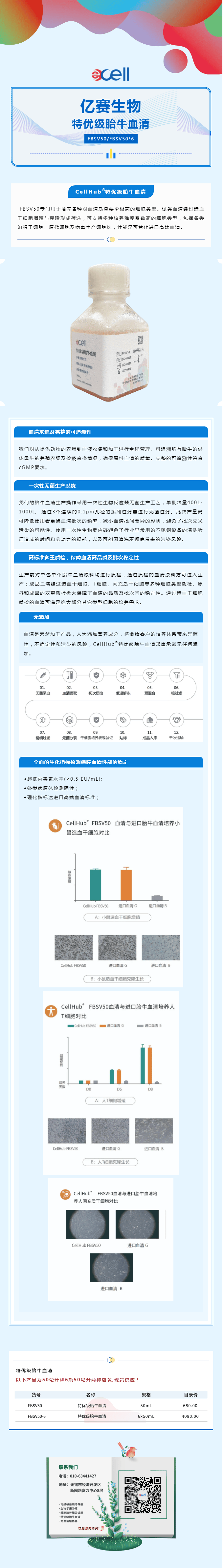 新品隆重上市!特优级胎牛血清