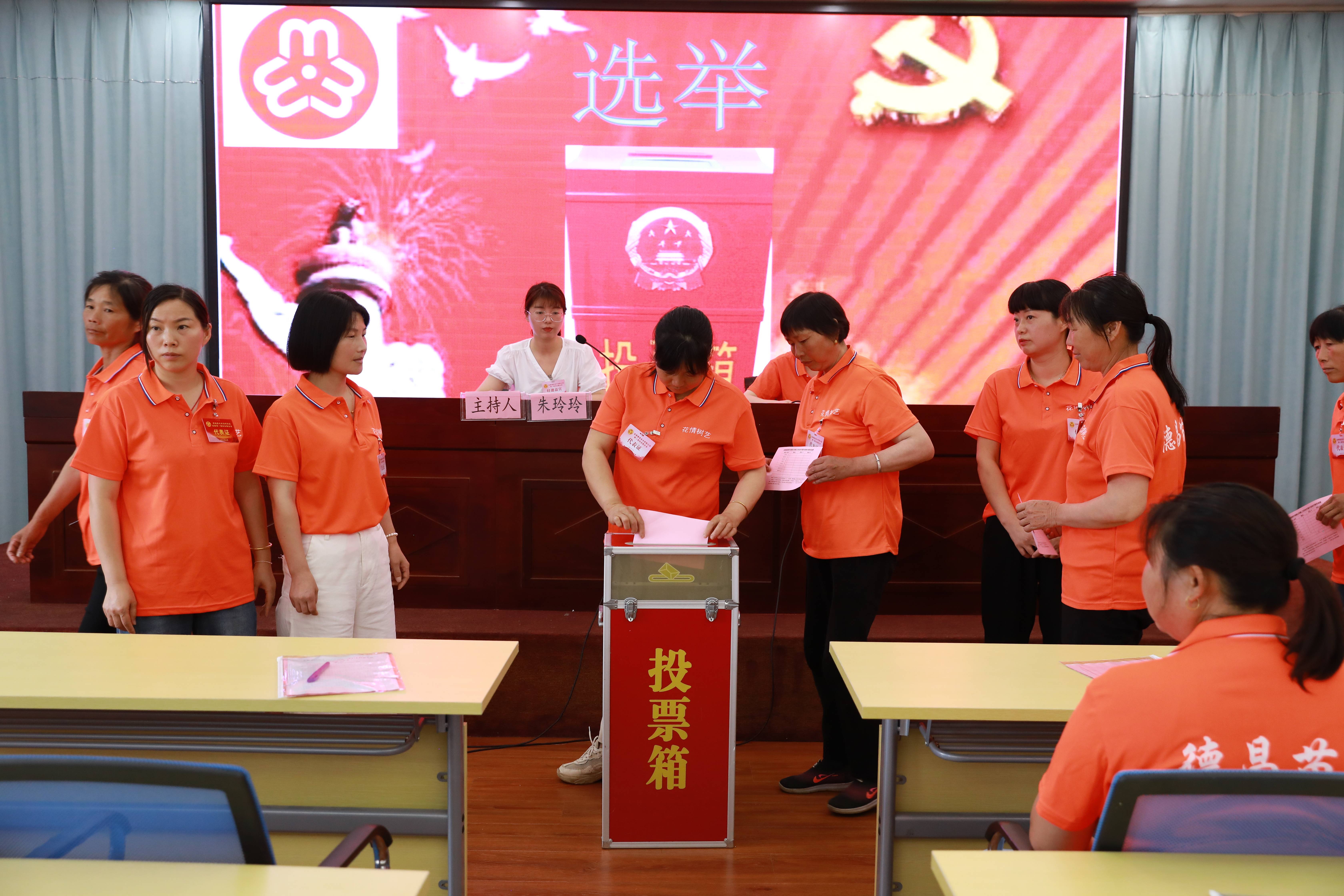 安徽德昌苗木有限公司圆满完成妇联执委会换届选举工作