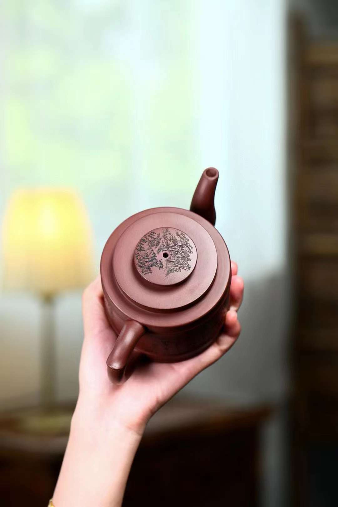 国家级高61工级69艺美术师储国峰【一统江山】紫砂壶 61矿原