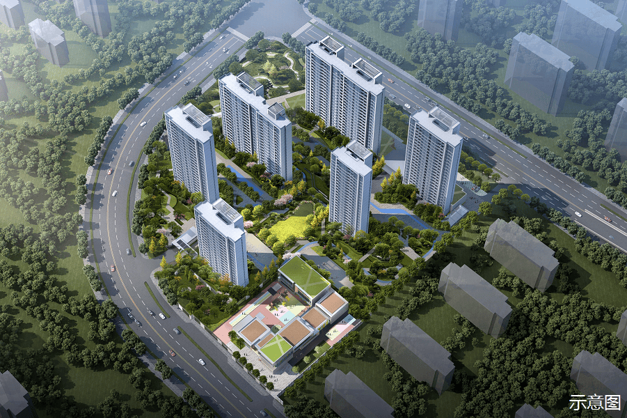 2024西安绿城桂雨听澜楼盘|建面约125-138㎡|学校|一房一价|VR看房_泾河_生活_新城