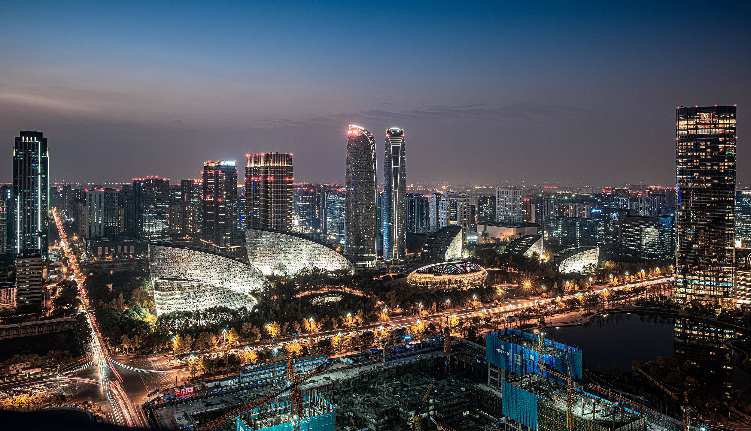 成都夜景高清图片大全图片