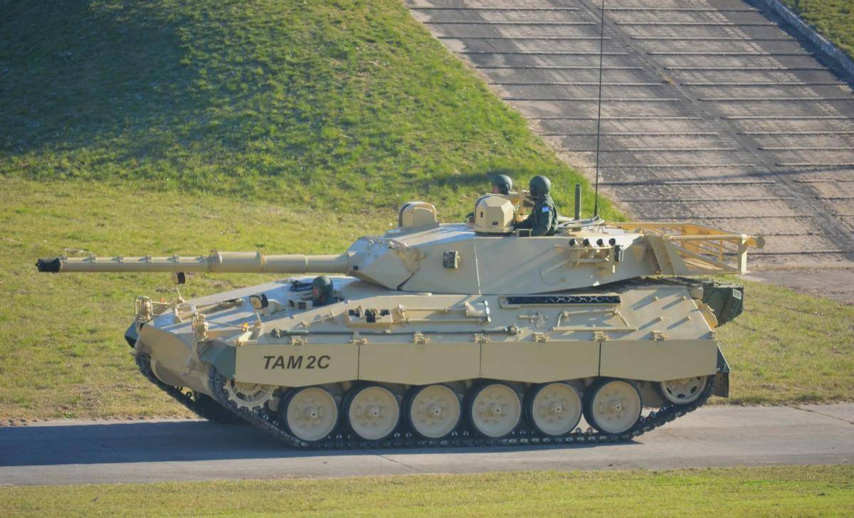 阿根廷陆军迎来新力量:5辆升级tam2ca2坦克交付