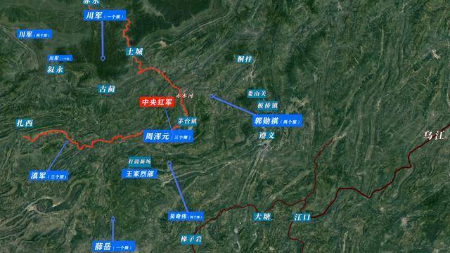 世界军事史上的一大奇迹,四渡赤水到底神在哪里?三维地图详解