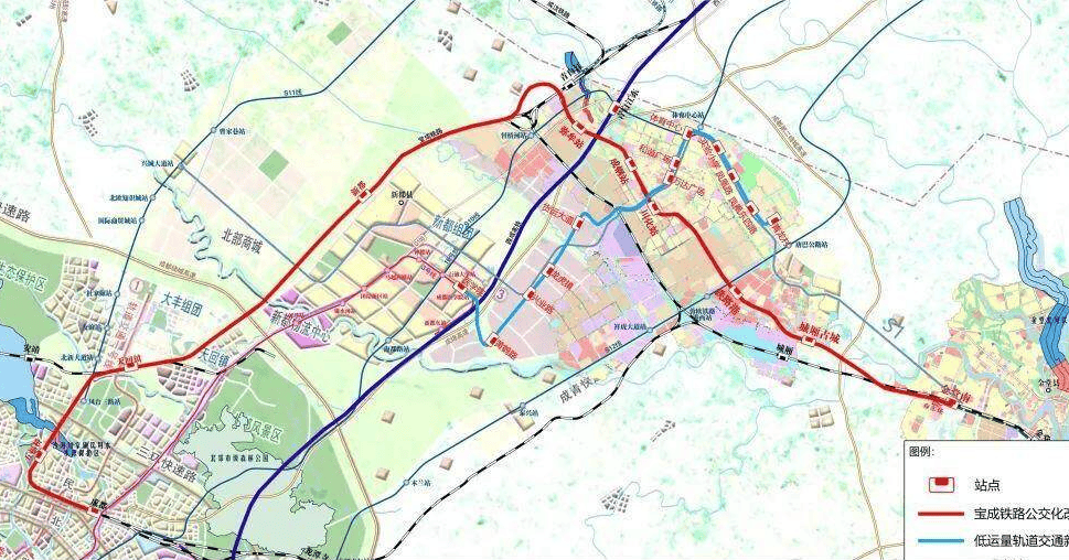 80亿基建项目:宝成铁路改造及新建青白江至金堂线项目用地获批