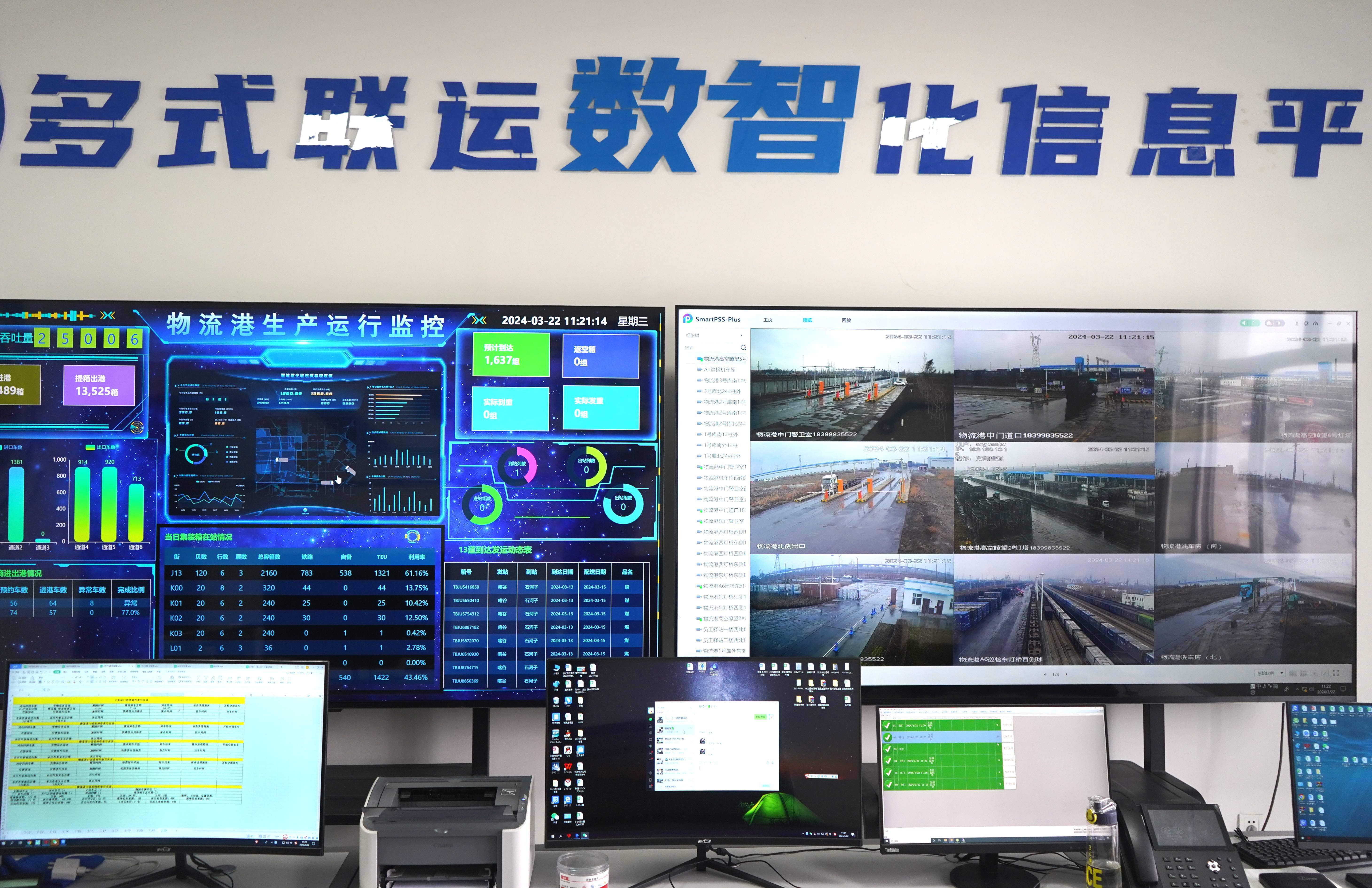 信息化平台系统让物流港更"智慧"