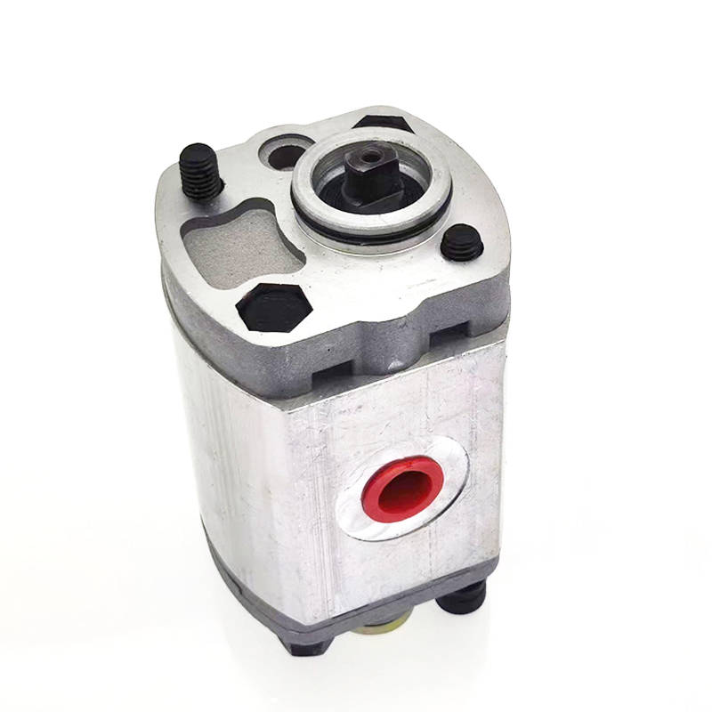 l2p液压齿轮泵带泄压溢流阀口油泵l2p