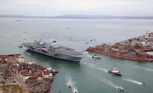 伊丽莎白女王号变潜水航母?每小时倒灌海水200升