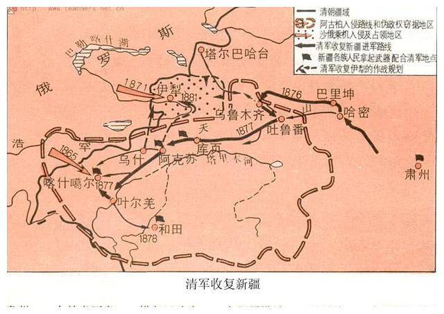 边关兵之初 左宗棠收复新疆