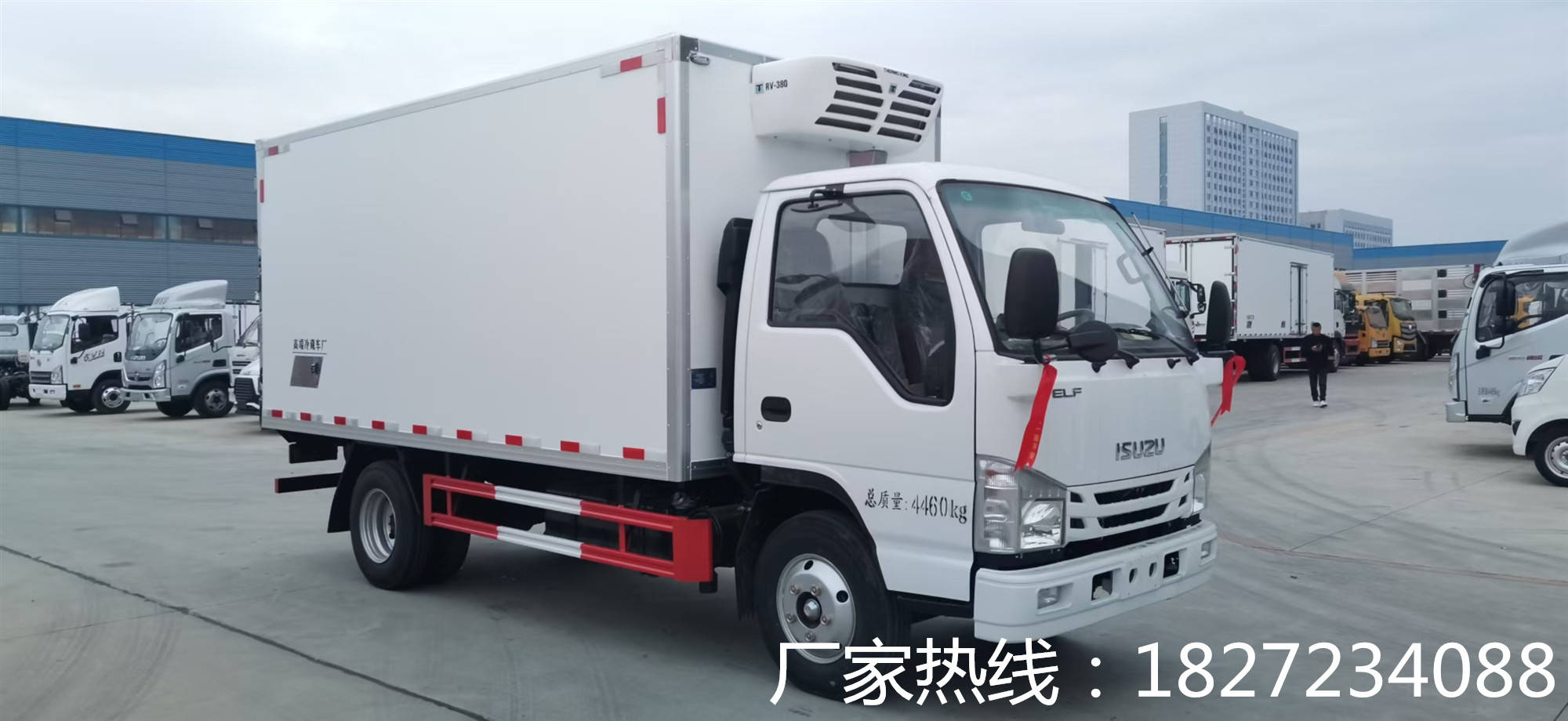 庆铃五十铃100p 4.2米冷藏车