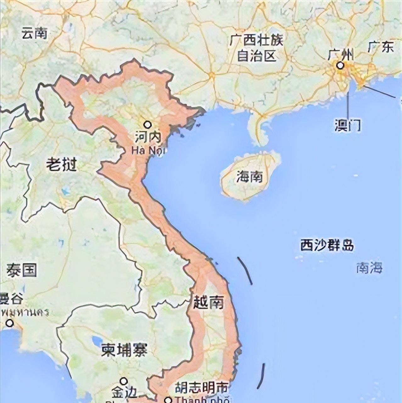 抗美援越地图图片