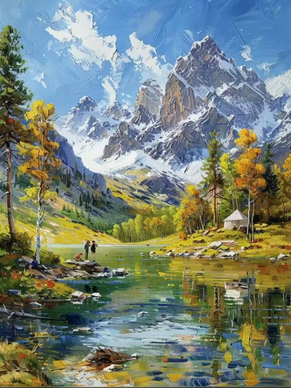 "油画中的璀璨艺术明珠"解放军八一文化研究院院士邢燕油画作品欣赏