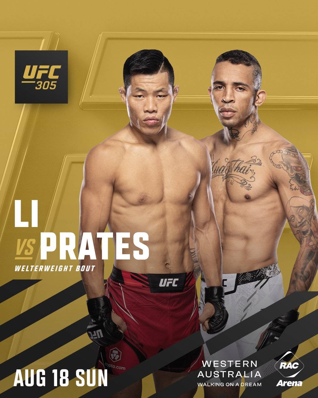UFC305李景亮遭遇KO，普拉特斯展现实力-李景亮签约ufc