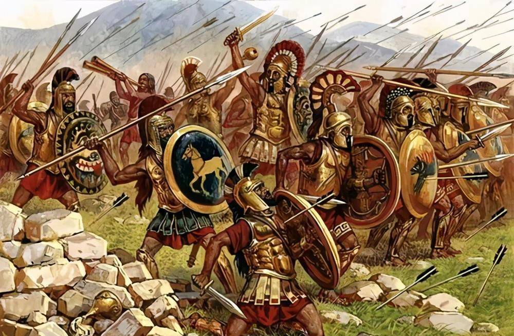 真实的温泉关战役:斯巴达300勇士,只战死298人,国王被枭首示众