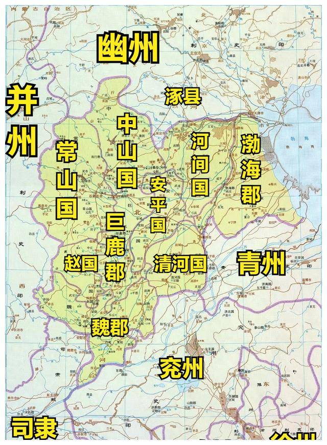 河北冀县地图图片