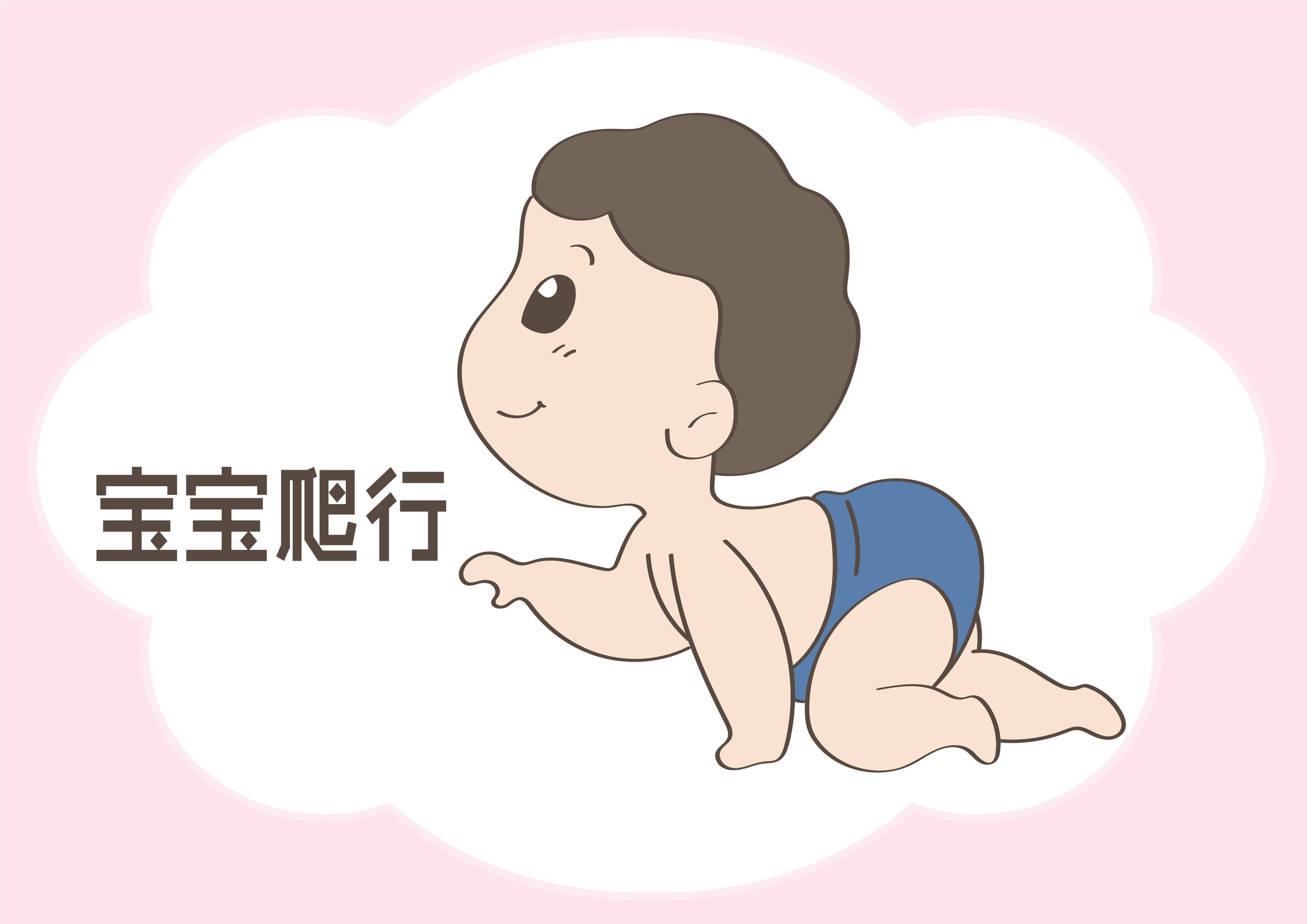 爬行技能日益熟练到了8个月,大多数宝宝已经能够熟练地掌握爬行的