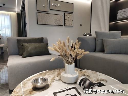 银川装修公司|津都华丽|银川熙玉园样板间装修设计实景鉴赏(图5)