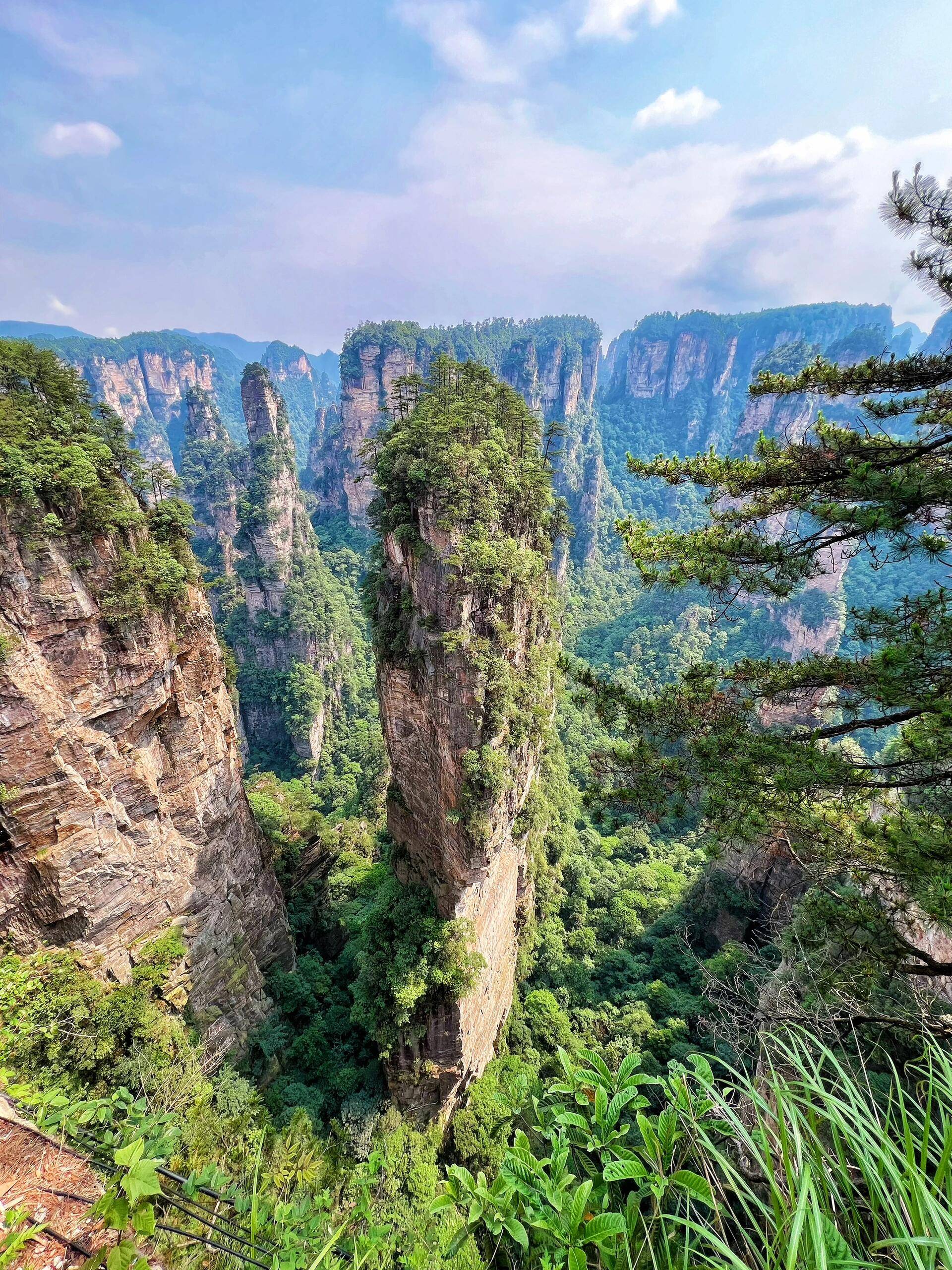 张家界风景 最美图片