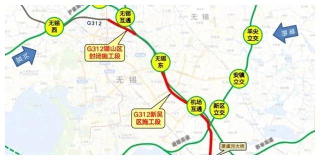 312国道无锡改扩建全力冲刺前进!锡山,新吴段年内建成通车