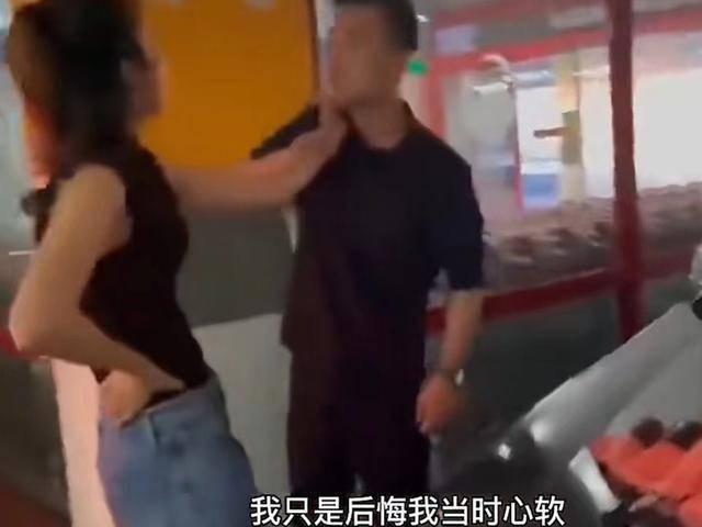 无锡女子在停车场暴打小三,丈夫全程护着情人:当初就不该心软
