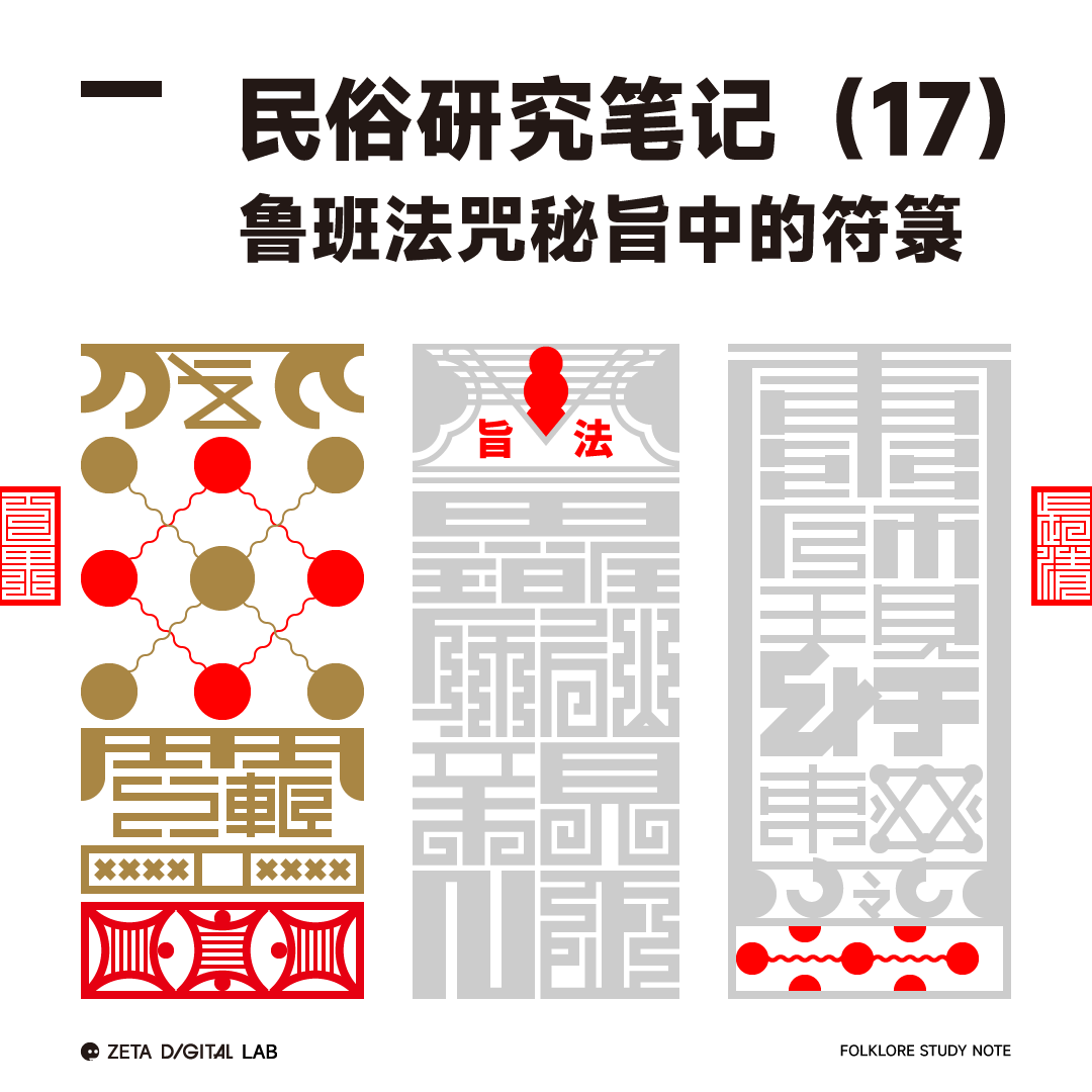 民俗研究笔记（17）鲁班法咒秘旨中的符箓_搜狐网