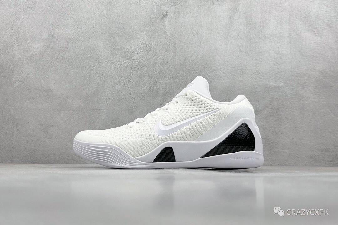 耐克 nike kobe 9 elite low protro halo 科比九代纯白低帮精英篮球